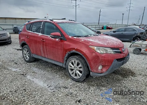 2015 Toyota Rav4 Limited z USA, uszkodzony, nr VIN 2T3DFREVXFW315868